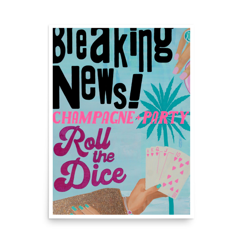 "breaking news" print