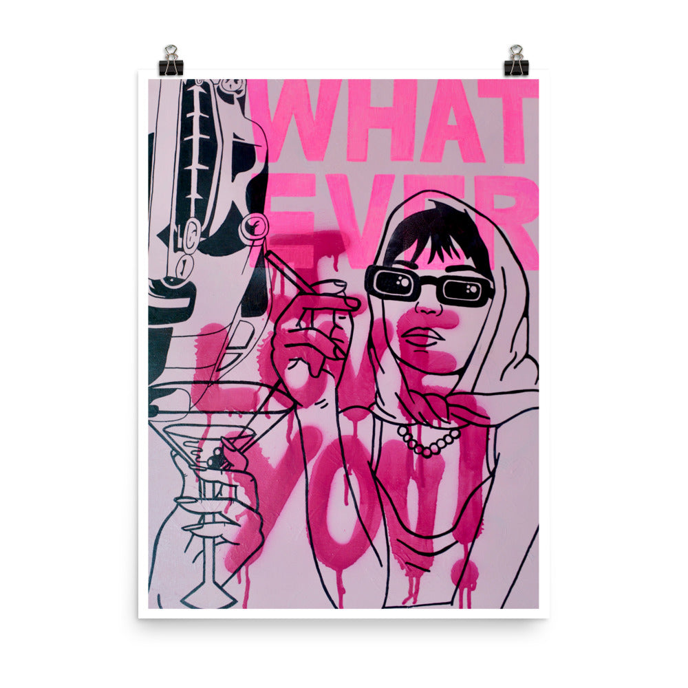 "whatever" print